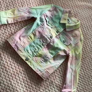 Beautiful Used Rainbow Jacket for Toddler Like New